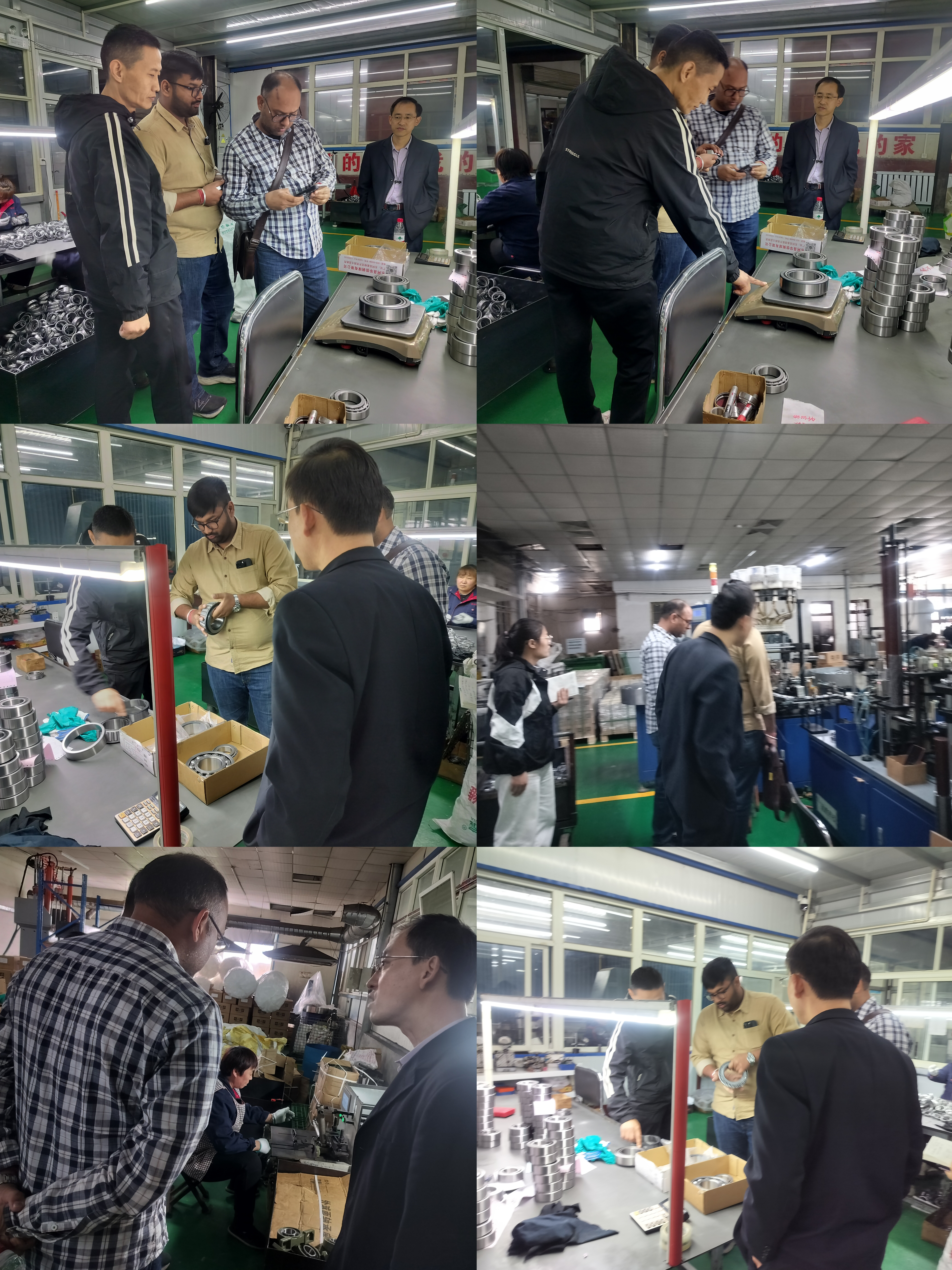 After the 139th Canton Fair, customers visited the factory